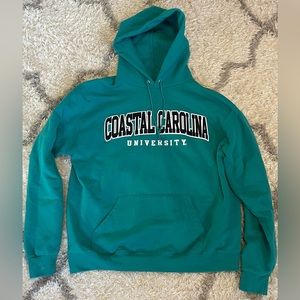 Coastal carolina Champion sweatshirt! size:large